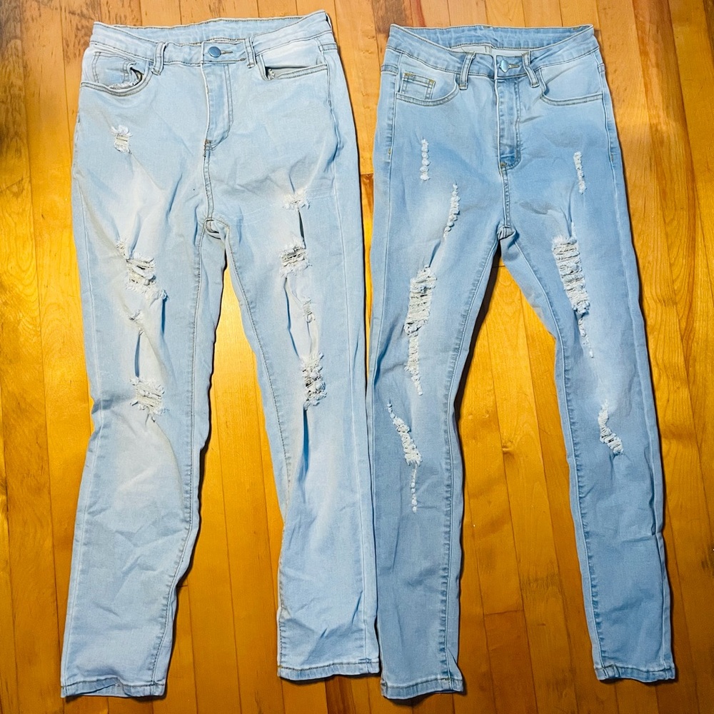 light wash jean bundle!